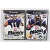 Image 1 : NINTENDO GAMECUBE MADDEN NFL 2002 AND MADDEN NFL