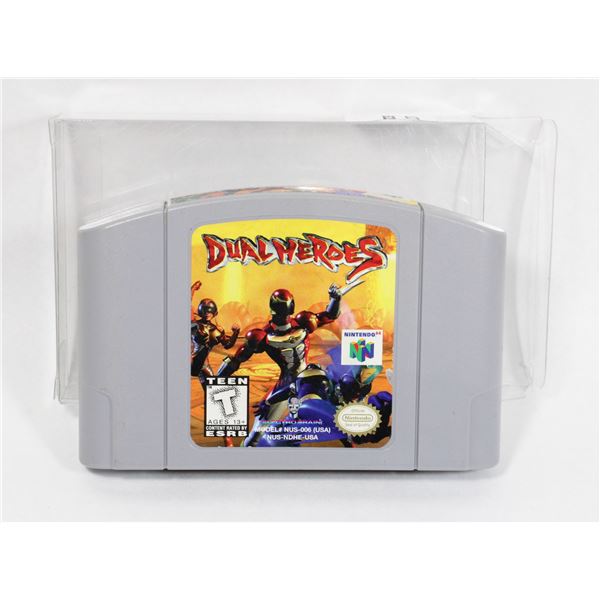 NINTENDO 64 DUAL HEROES N64 GAME