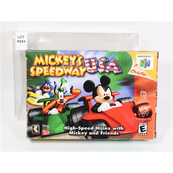 NINTENDO 64 MICKEY'S SPEEDWAY USA N64 GAME