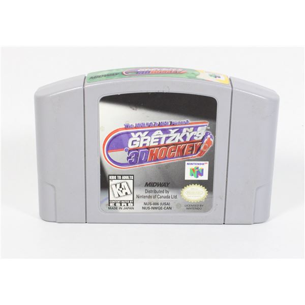 NINTENDO 64 WAYNE GRETZKY'S 35 HOCKEY N64 GAME