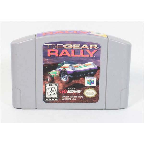 NINTENDO 64 TOP GEAR RALLY N64 GAME