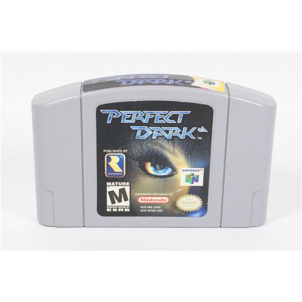 NINTENDO 64 PERFECT DARK N64 GAME