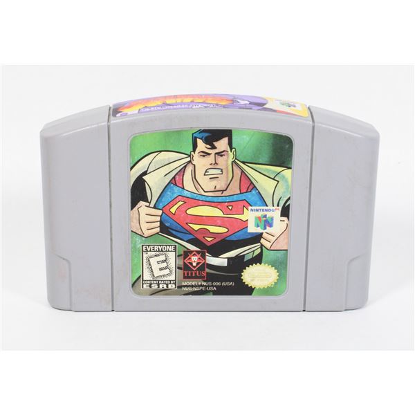 NINTENDO 64 SUPERMAN: THE NEW SUPERMAN ADVENTURES