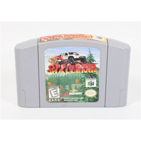 NINTENDO 64 OFF ROAD CHALLENGE N64 GAME