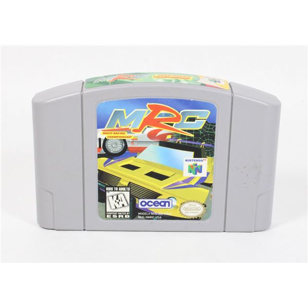 NINTENDO 64 MRC MULTI RACING CHAMPIONSHIP N64 GAME