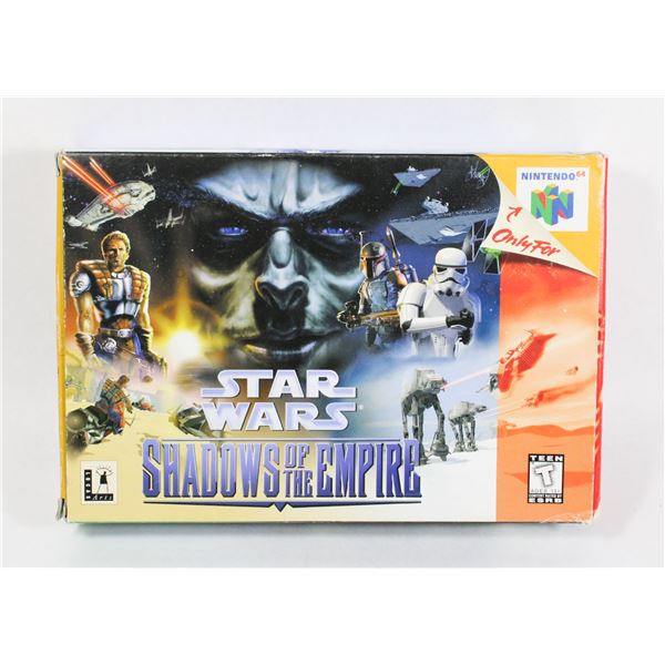 NINTENDO 64 STAR WARS SHADOWS OF THE EMPIRE