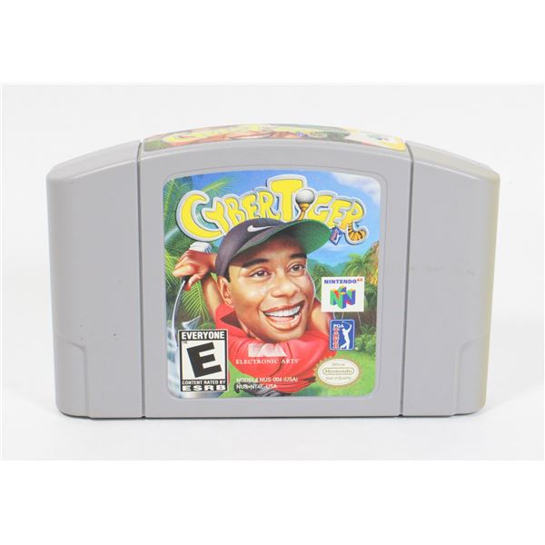 NINTENDO 64 CYBER TIGER N64 GAME