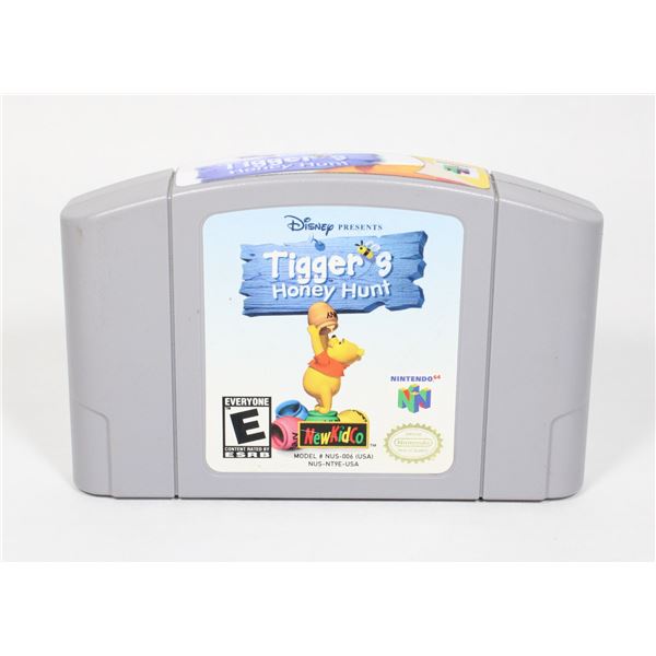 NINTENDO 64 DISNEY PRESENTS TIGGER'S HONEY HUNT