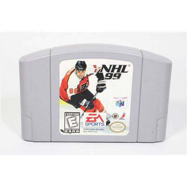 NINTENDO 64 NHL 99 N64 GAME