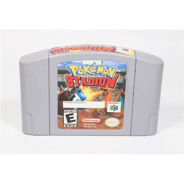 NINTENDO 64 POKEMON STADIUM N64 GAME