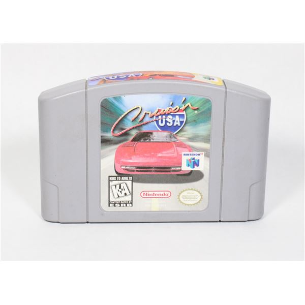 NINTENDO 64 CRUIS'N USA N64 GAME