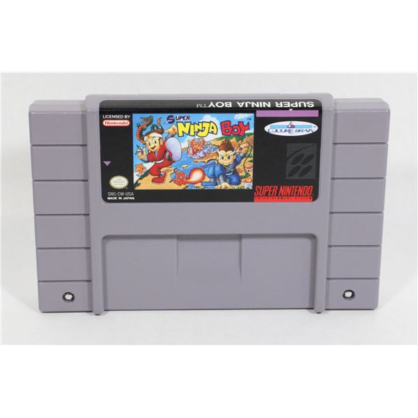 SUPER NINTENDO NINJA BOY GAME