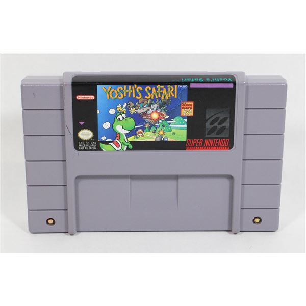 SUPER NINTENDO YOSHI'S SAFARI GAME