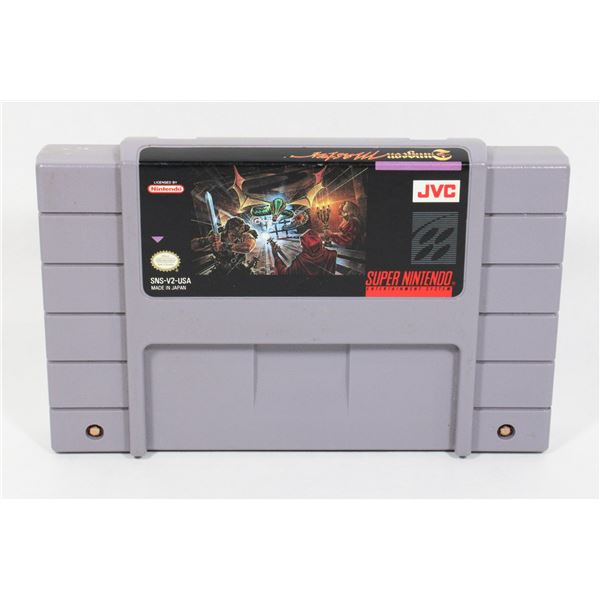 SUPER NINTENDO DUNGEON MASTERS GAME