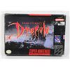 Image 1 : SUPER NINTENDO BRAM STOKER'S DRACULA GAME