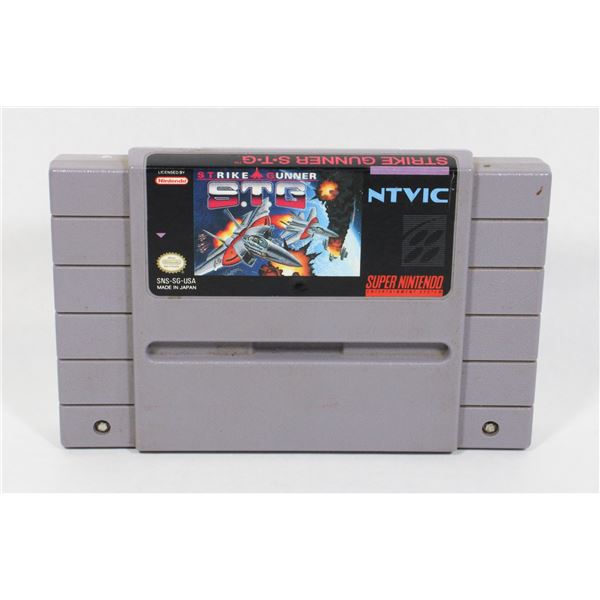 SUPER NINTENDO STRIKE GUNNER  S-T-G GAME