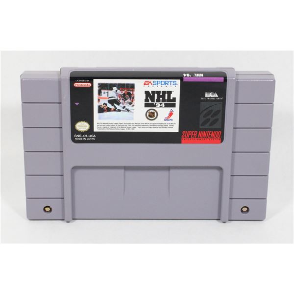 SUPER NINTENDO EA SPORT NHL '94 GAME