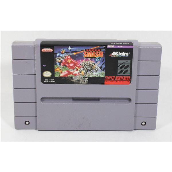 SUPER NINTENDO SUPER SMASH T.V. GAME