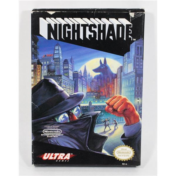 NINTENDO NIGHTSHADE GAME