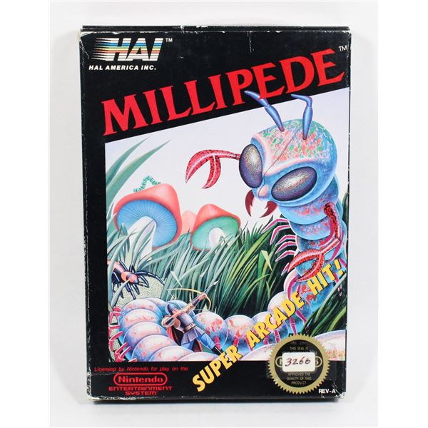 NINTENDO MILLIPEDE GAME