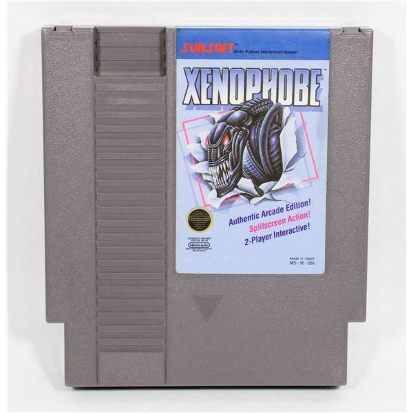 NINTENDO XENOPHOBE GAME