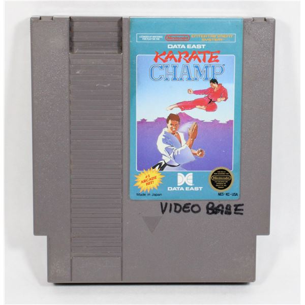 NINTENDO KARATE CHAMP GAME