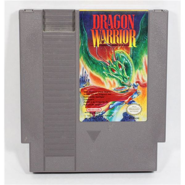 NINTENDO DRAGON WARRIOR GAME