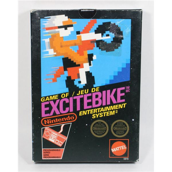 NINTENDO GAME OF EXCITEBIKE GAME *5 SCREW VARIANT