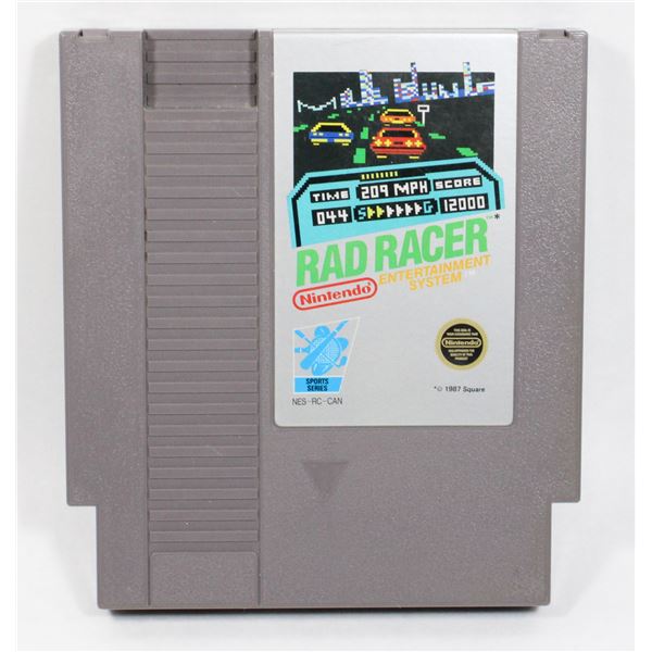 NINTENDO RAD RACER GAME