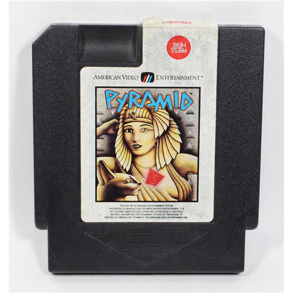 AMERICAN VIDEO ENTERTAINMENT PYRAMIND GAME