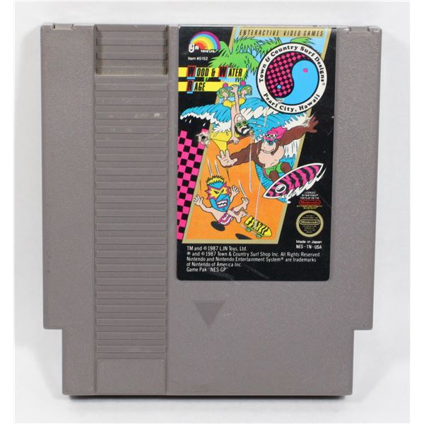NINTENDO WOOD & WATER RAGE GAME
