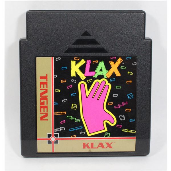 TENGEN/NINTENDO KLAX GAME