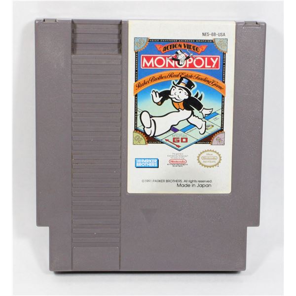 NINTENDO MONOPOLY GAME