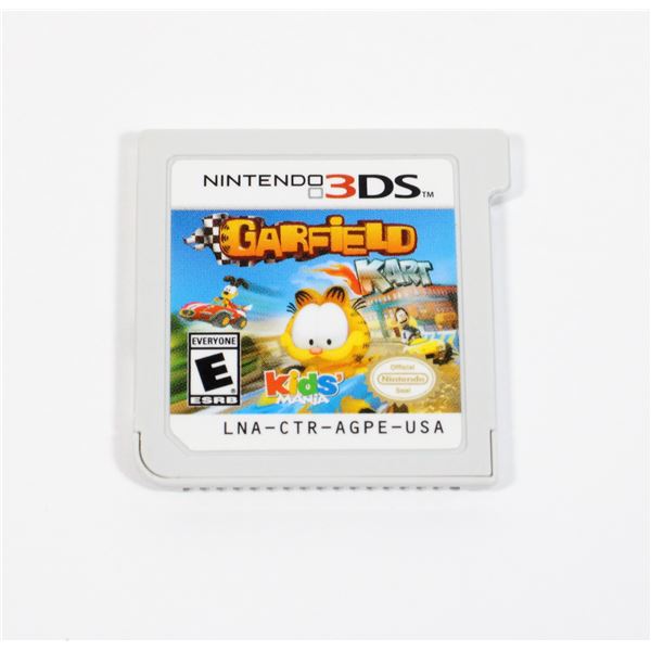 NINTENDO 3DS GARFIELD KART EXCELLENT CONDITION