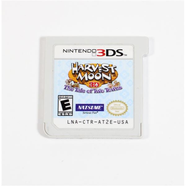 NINTENDO 3DS GAME HARVEST MOON 3D TALES OF 2 TOWNS