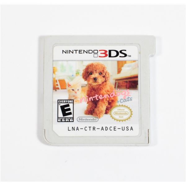 NINTENDO 3DS GAME NINTENDOGS +CATS