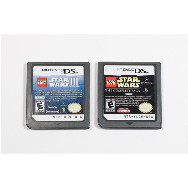 NINTENDO DS GAMES LEGO STAR WARS 3/ COMPLETE SAGA