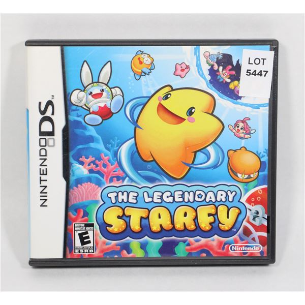 NINTENDO DS LEGENDARY STARFY CIB EXCELLENT COND