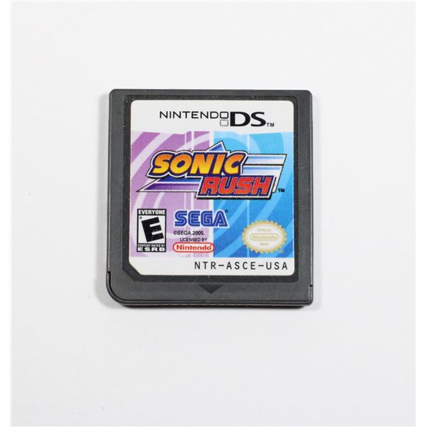 NINTENDO DS GAME SONIC RUSH SEGA FUN