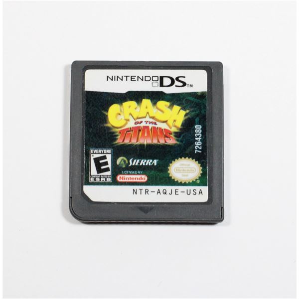 NINTENDO DS GAME CRASH OF TITANS
