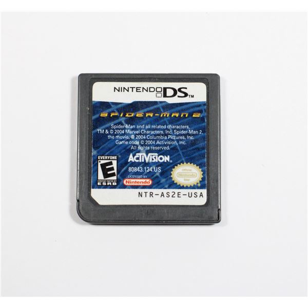 NINTENDO DS GAME MARVEL SPIDER-MAN 2 MINTY
