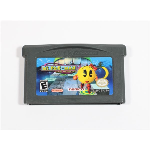 NINTENDO GBA MS PAC MAN MAZE MADNESS