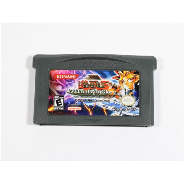 NINTENDO GAMEBOY GBA YU GI OH 7 TRIALS TO GLORY
