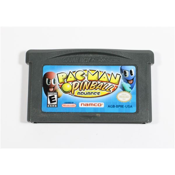 NINTENDO GBA GAMEBOY PAC MAN PINBALL ADVANCE