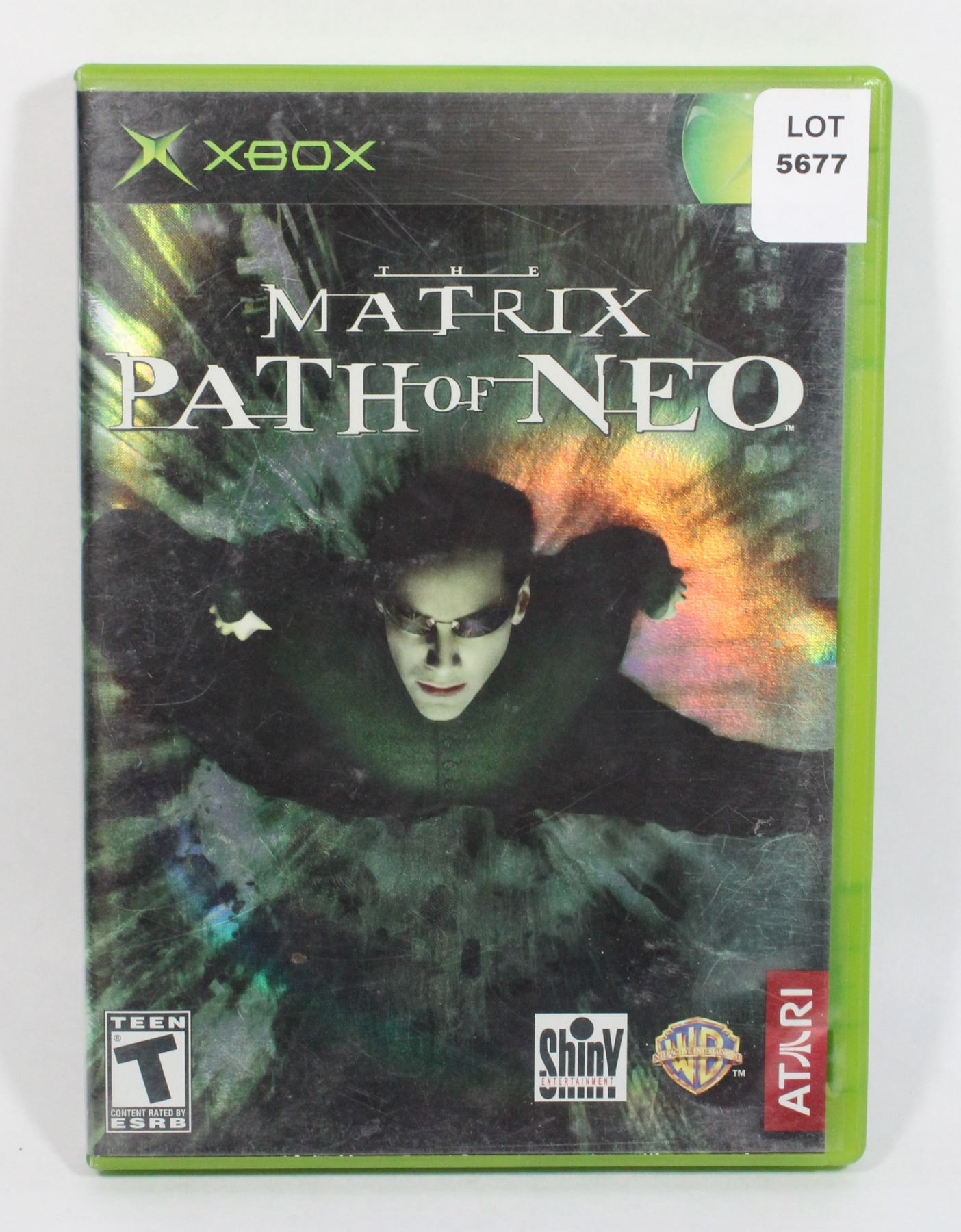 XBOX THE MATRIX PATH OF NEO GAME