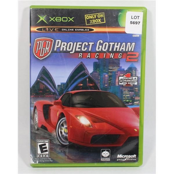 XBOX PGR PROJECT GOTHAM RACING 2 GAME