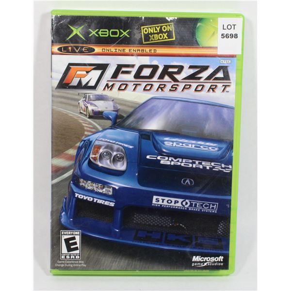 XBOX FORZA MOTORSPORT GAME