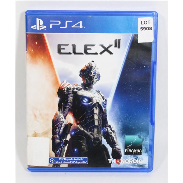 PS4 ELEX II GAME