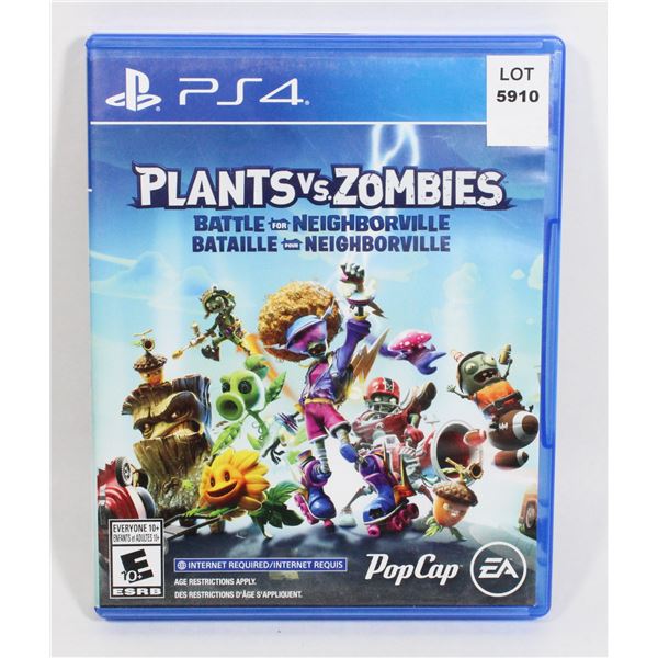 PS4 PLANTS V.S ZOMBIES BATTLE FOR NEIGHNORVILLE