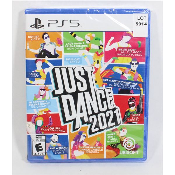 SEALED PS5 JUST DANCE 2021 GAME